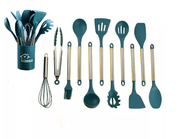 Spatula silicone a’ suidheachadh bathar cidsin